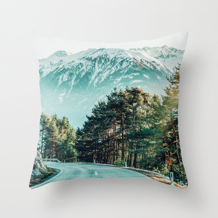 Road To Heaven #photography #nature Throw Pillow