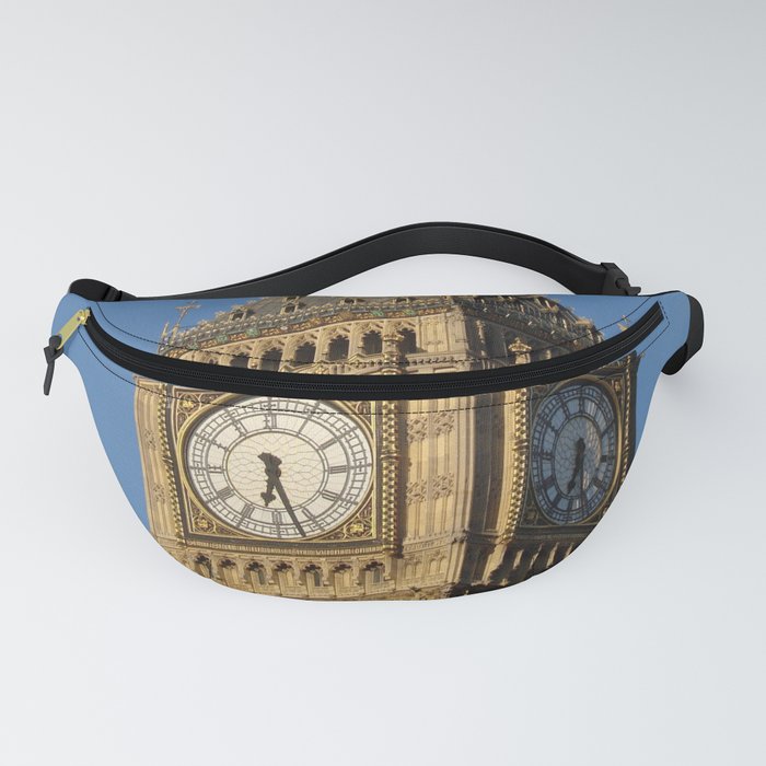 Great Britain Photography - Big Ben Under The Blue Clear Sky Fanny Pack