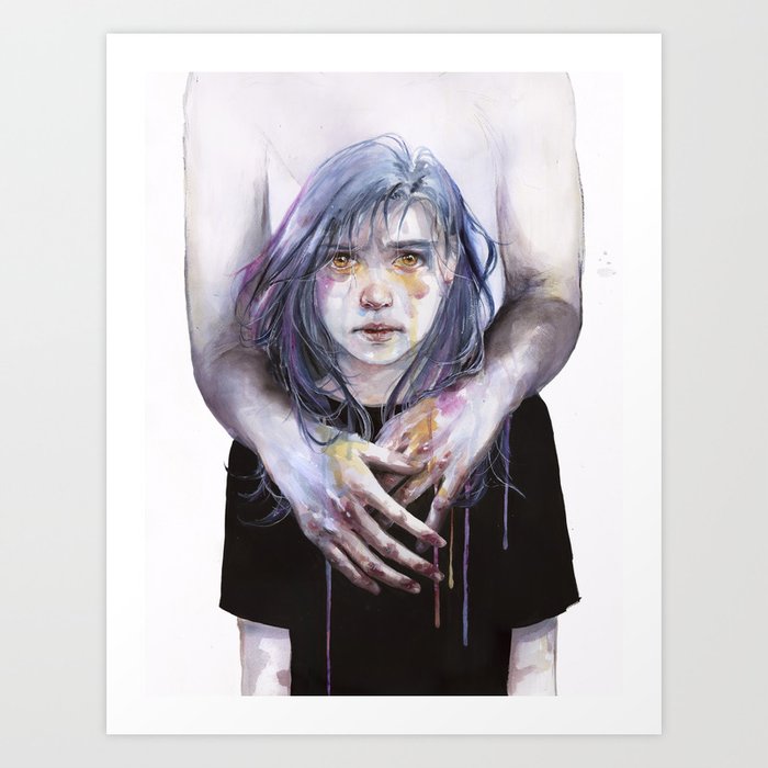 Discover the motif TINY CREATURE by Agnes Cecile as a print at TOPPOSTER