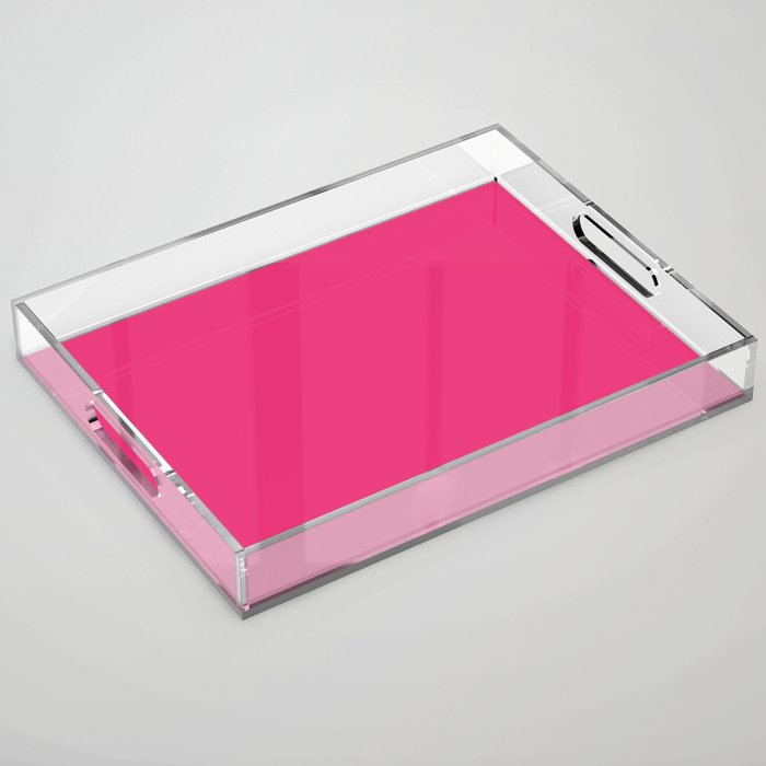 Amour Pink Acrylic Tray