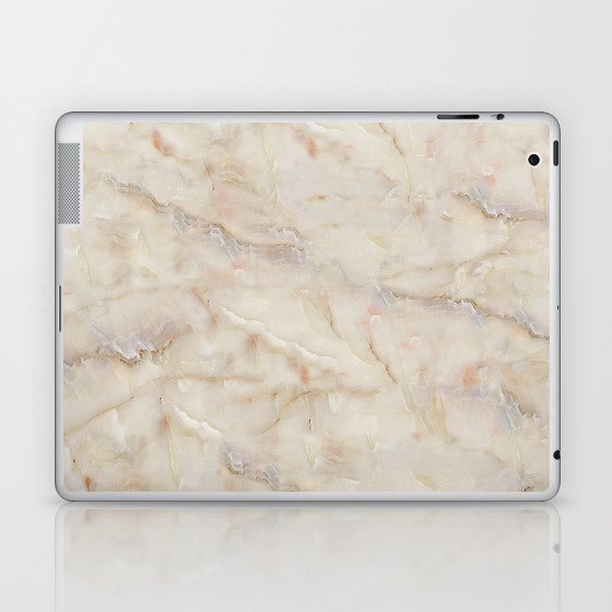 Colorful marble texture abstract and background Laptop & iPad Skin