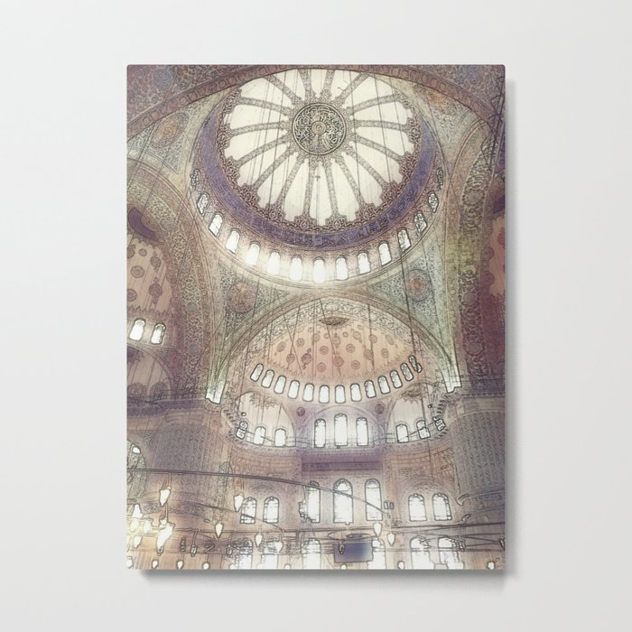 Enchanting Mosque Metal Print