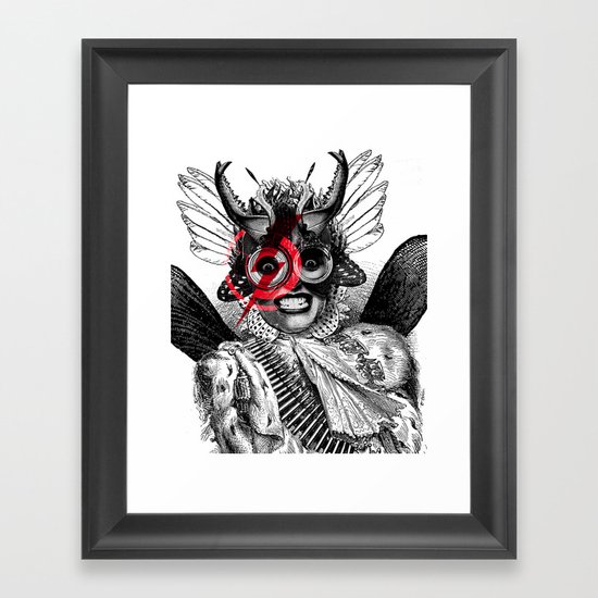 The Baroness Framed Art Print