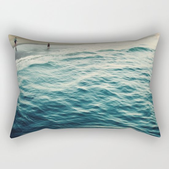 You, Me, and The Sea Rectangular Pillow