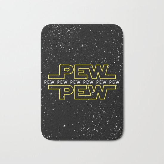 Pew Pew v2 Bath Mat