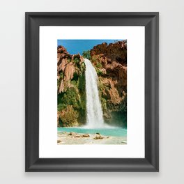 Arizona Waterfall Framed Art Print