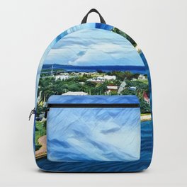 Coast Of Jamaica Backpack