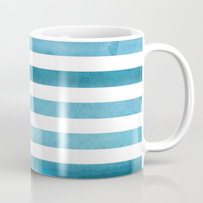 Water Lines Coffee Mug
