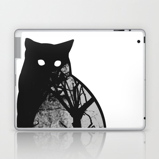 Fat Vector Cat Laptop & iPad Skin