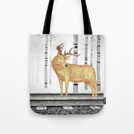 Planemo-Golden Deer Tote Bag