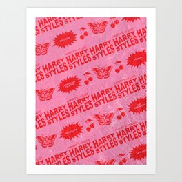 Styles Candy Wrapper Art Print
