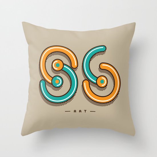 S6 ART Throw Pillow