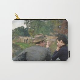 Émile Friant - The Lovers - Les Amoureux Carry-All Pouch | Valentines, Fineart, Oil, Retro, French, Painting, Couple, Emil, Painter, Realism 