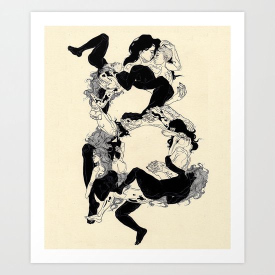 Just B(odies) Art Print