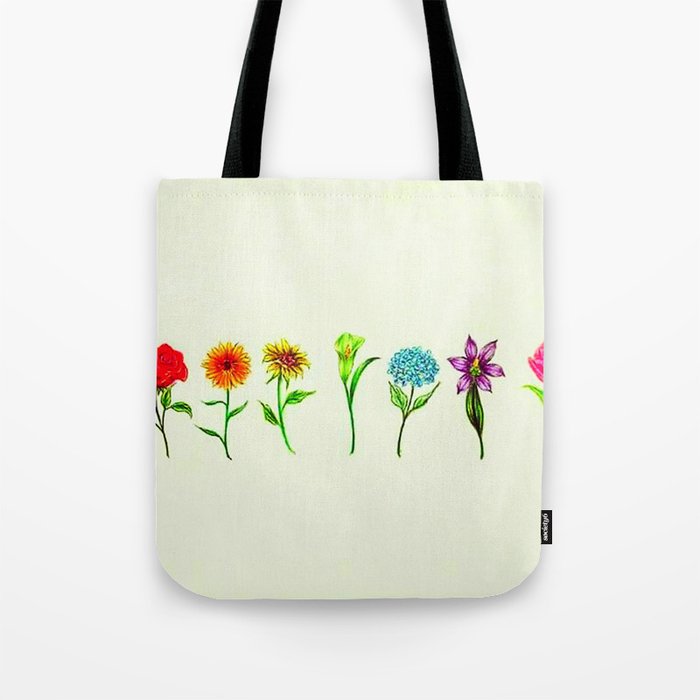 Flowers Tote Bag