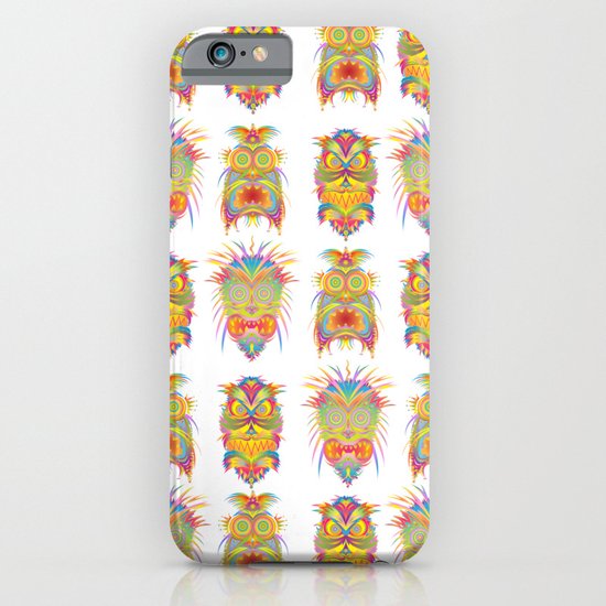 tribal masks iPhone & iPod Case