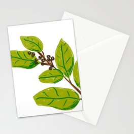 Caribbean Coffee Beans Plants Stationery Cards