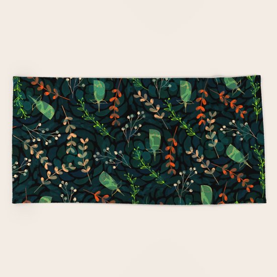 pattern 63 Beach Towel