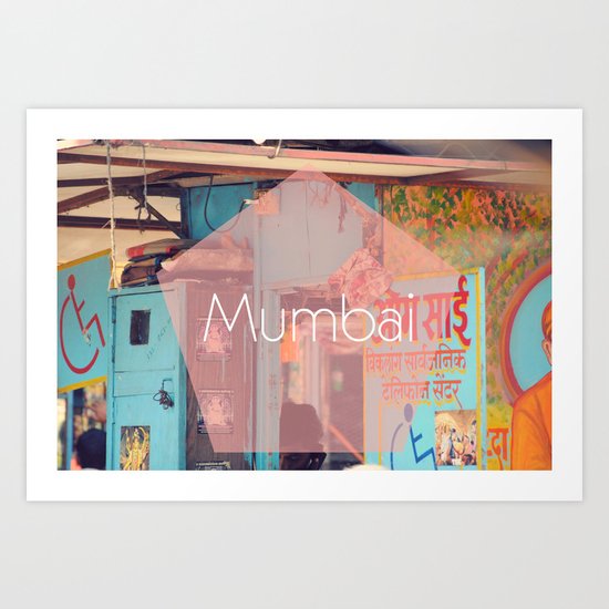 Mumbai Art Print