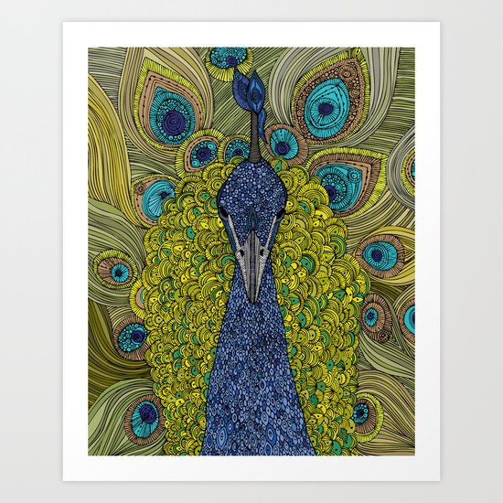 Mr. Pavo Real Art Print