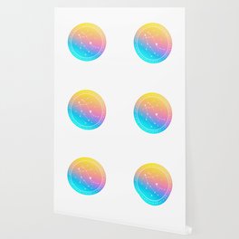 Gemini Zodiac | Rainbow Circle Wallpaper
