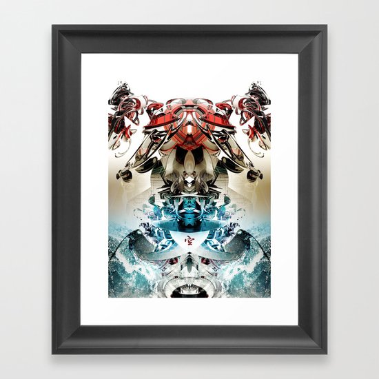 Vacío Framed Art Print