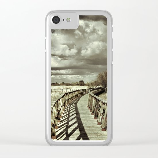The Bridge. Retro serie Clear iPhone Case