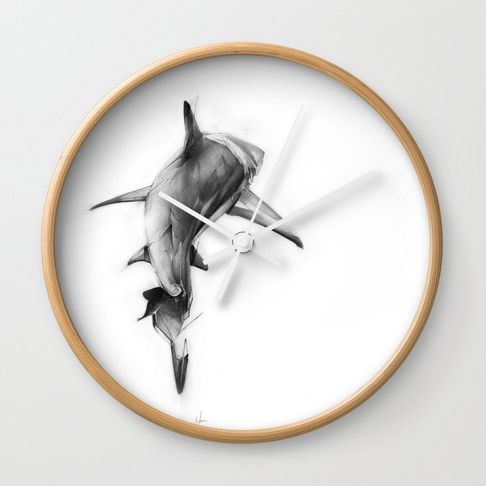 Shark II Wall Clock