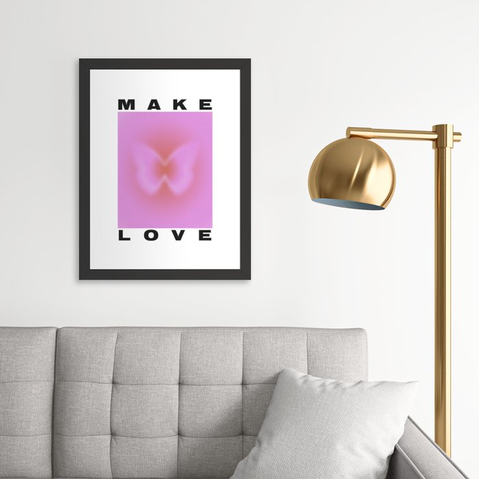 Make Love Art Print