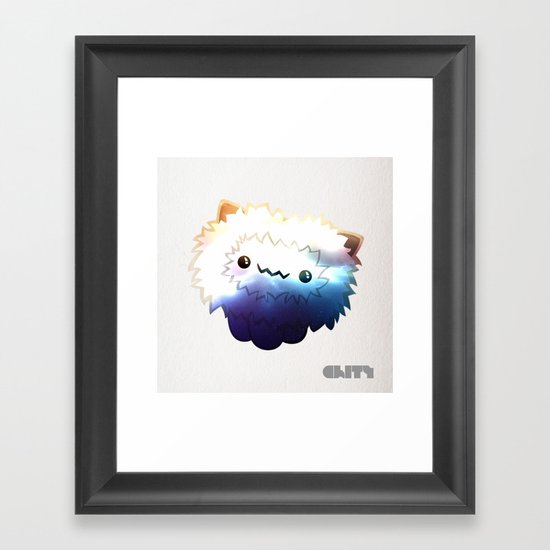 Nebula Framed Art Print
