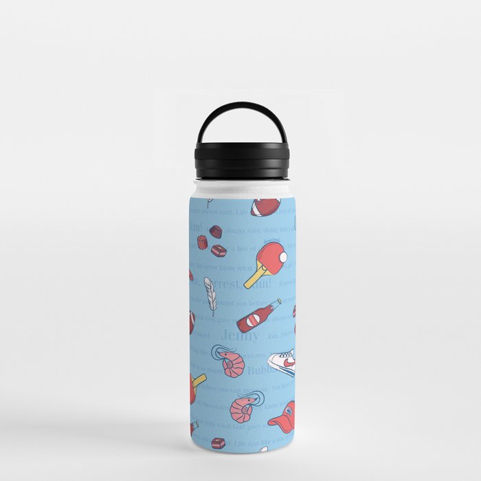 Forrest Gump pattern Water Bottle