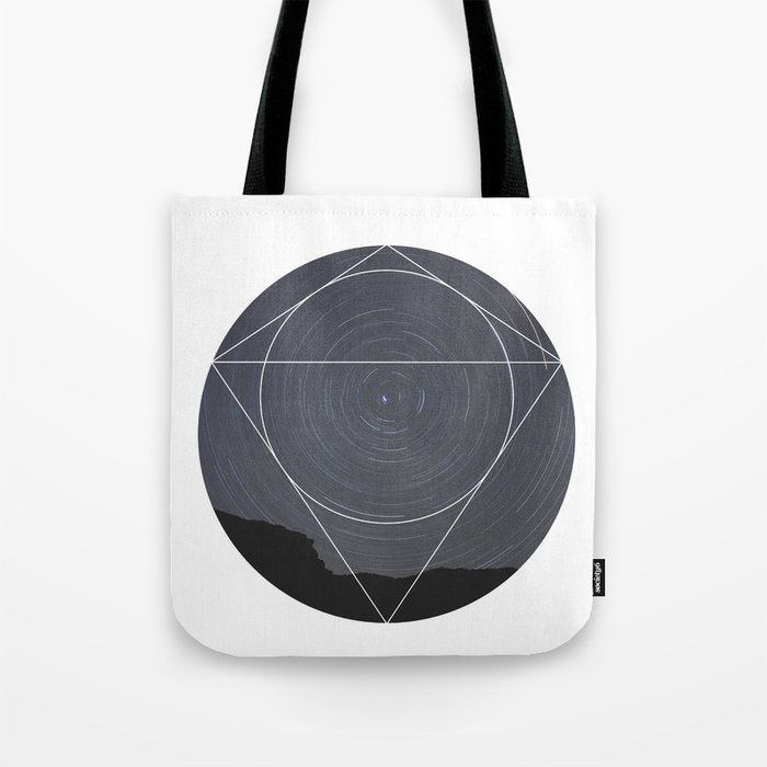 Spinning Universe - Geometric Photography Tote Bag