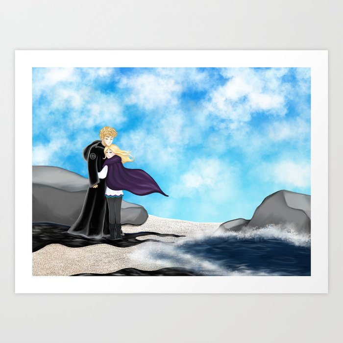 Sophie and Keefe Art Print