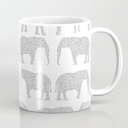 Alabama bama crimson tide elephant state college university pattern footabll Coffee Mug
