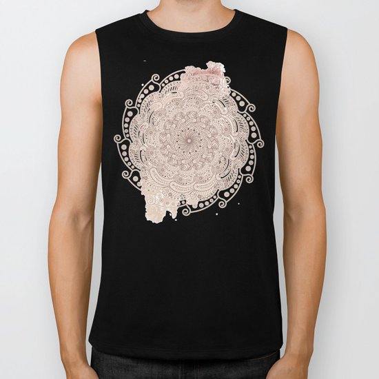 Round ornament Biker Tank
