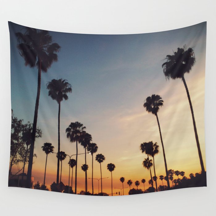 Palm Tree Summer Wall Tapestry