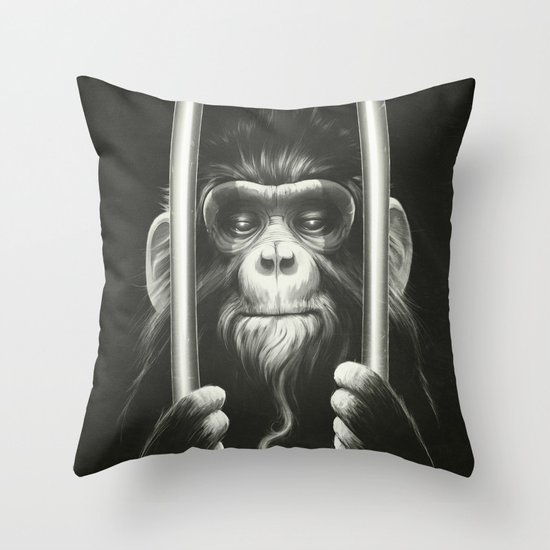 Prisoner II Throw Pillow