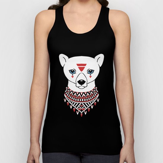 Tribal Bear Unisex Tank Top
