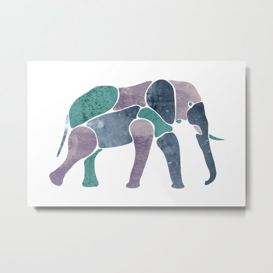 King Elephant Metal Print