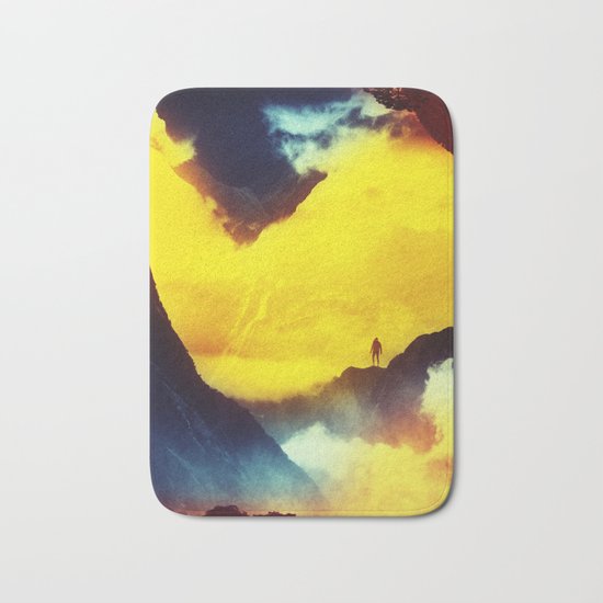 This volcano is mine Bath Mat