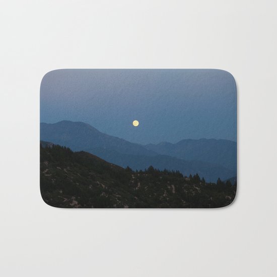 Rising of the Full Moon II (California) Bath Mat