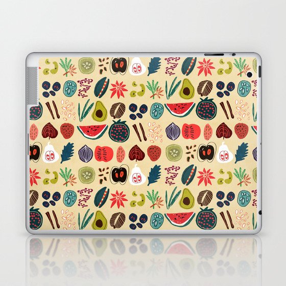 Fruit and Spice Rack Laptop & iPad Skin