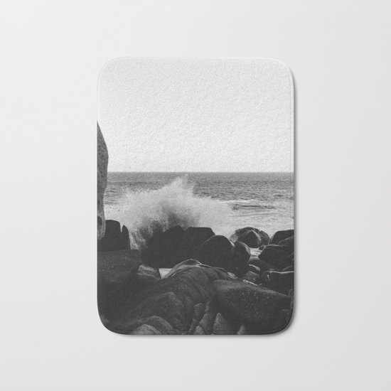 Monochrome Mexico Bath Mat