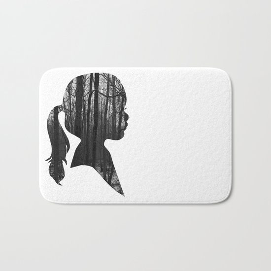 Forest girl Bath Mat