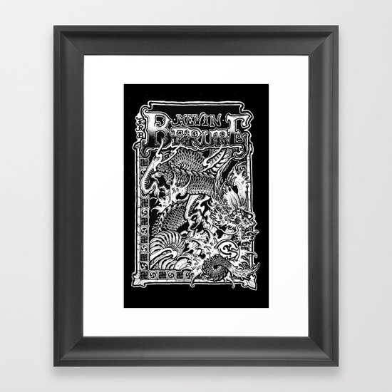 banner Framed Art Print