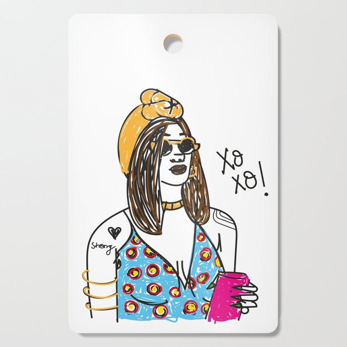 Zoey - XOXO Collection Cutting Board
