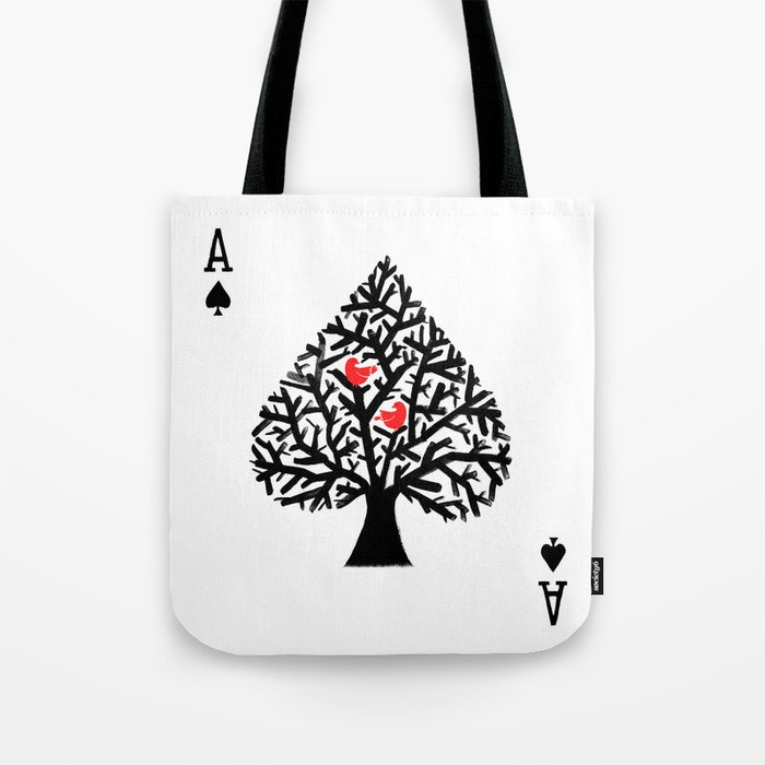 Ace of spade Tote Bag