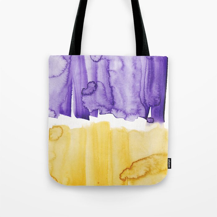 42   Abstract Expressionism Watercolor Painting 220331 Minimalist Art Valourine Original  Tote Bag