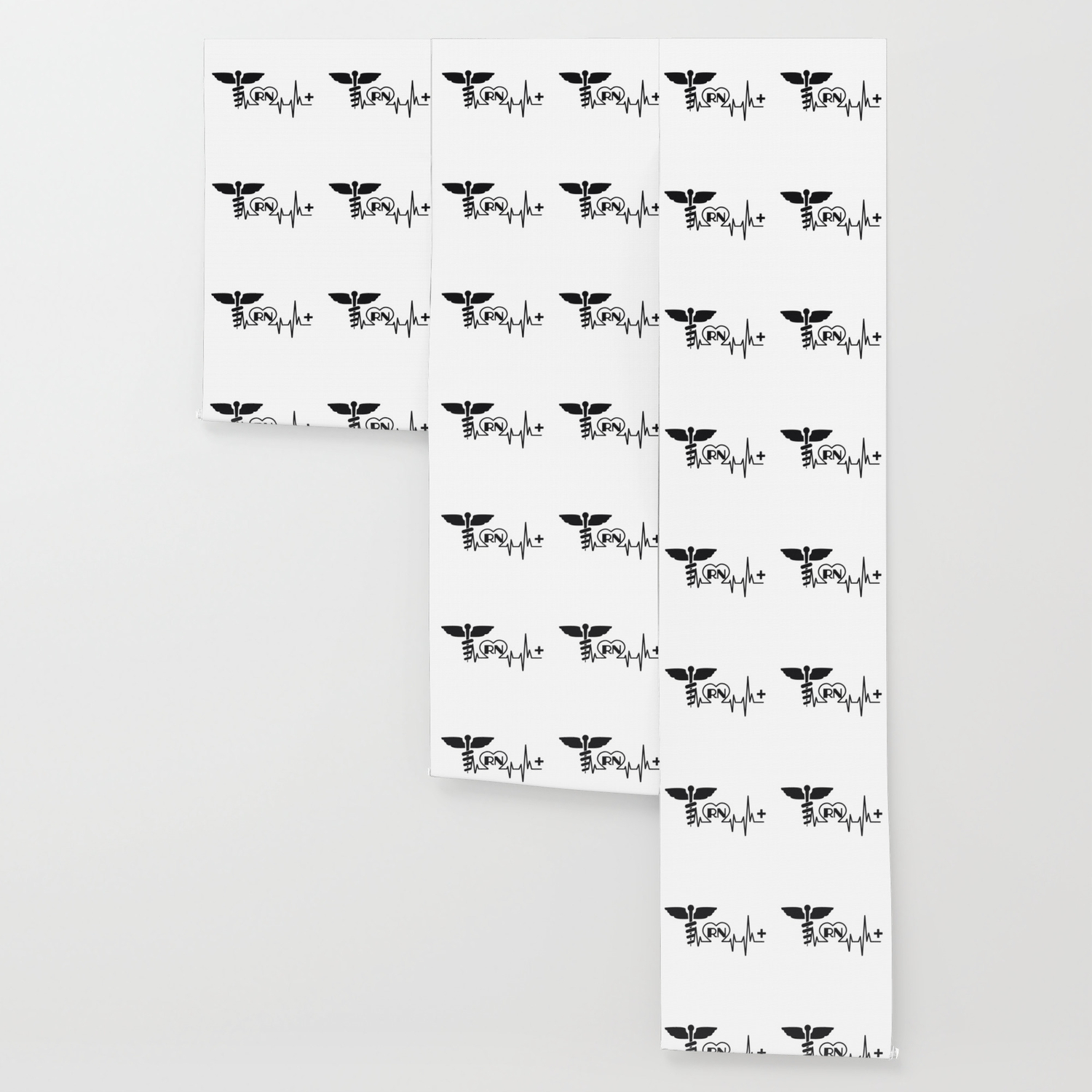 Heartbeat Nurse Rn Gift Wallpaper By Aombin Society6