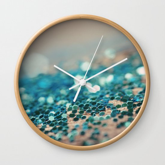 Sprinkled with Sparkle Wall Clock